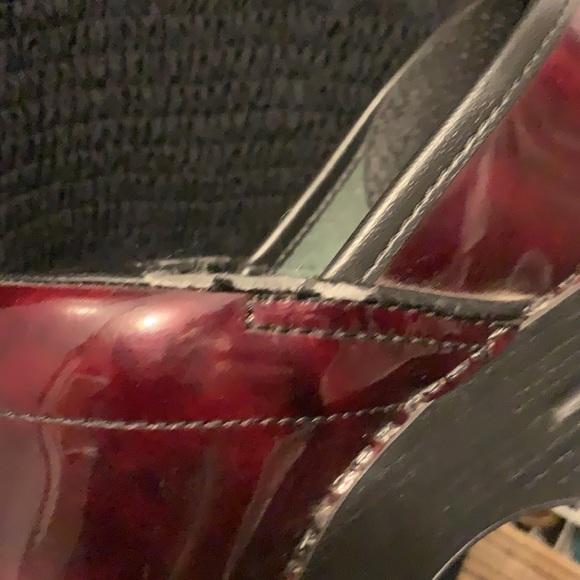 Dansko red nursing clogs - Picture 5 of 7